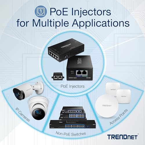 Adaptador Ethernet a PoE TRENDnet 10Gbps hasta 90W - Image 5