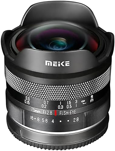 Lente Para Cámara Meike 7,5mm f2.8 Para Nikon Z Mount -Negro