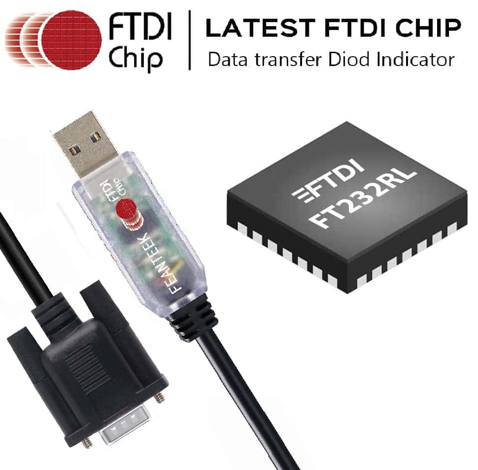 Feanteek Cable USB a DB9 para Control Skywatcher EQ6 y - Image 7