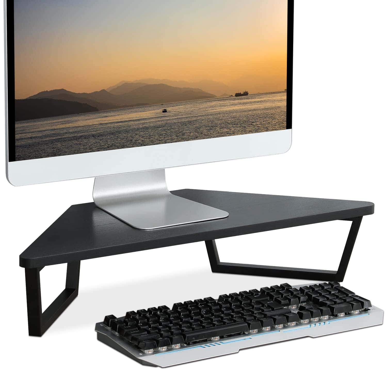 Soporte para monitor en forma de triángulo TEAMIX de 26