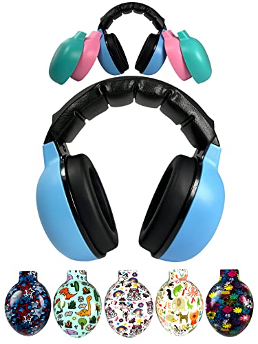 ZIPZ Earmuffs para Bebés y Niños -Azul