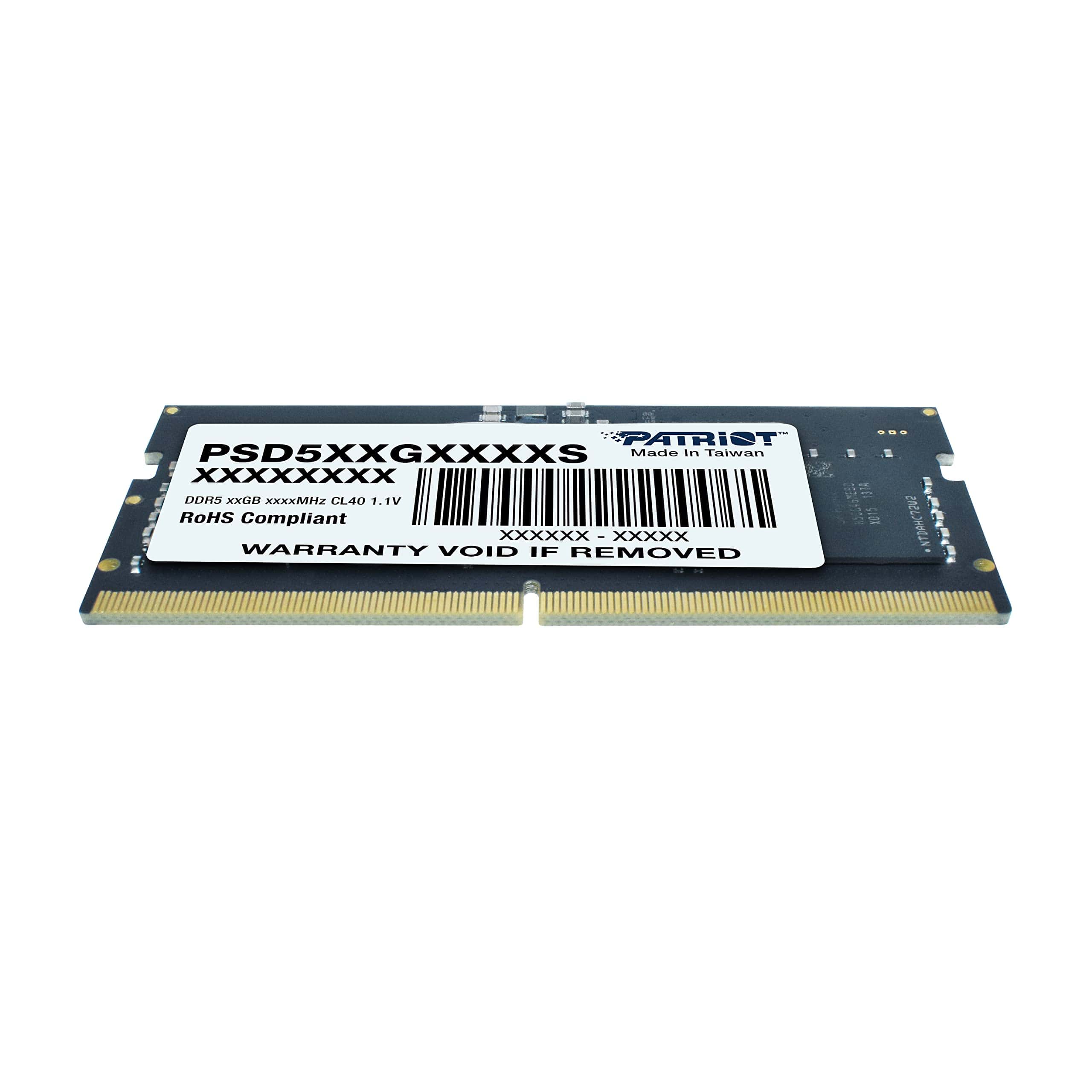 Memoria Patriot Signature Line Ddr5 8gb (1 X 8gb) 5600mhz