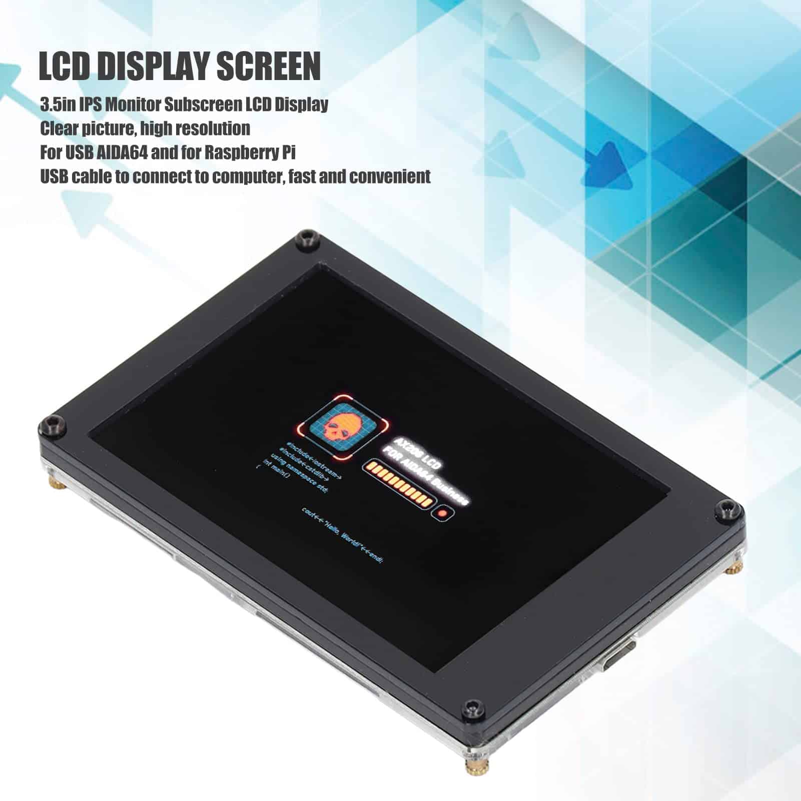 Pantalla USB Mini Hitoxi de 3.5 pulgadas IPS, Pantalla LCD - Image 3