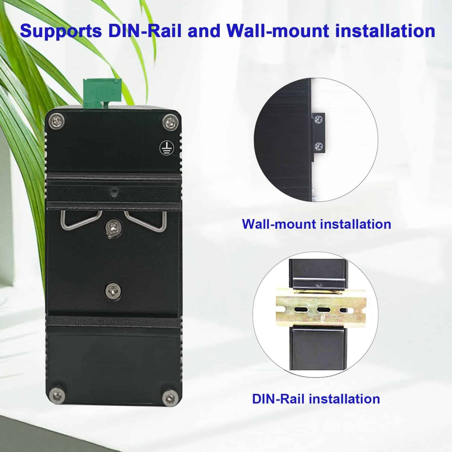 Switch Ethernet Industrial Gigabit Compacto Resistente 10 - Imagen 8