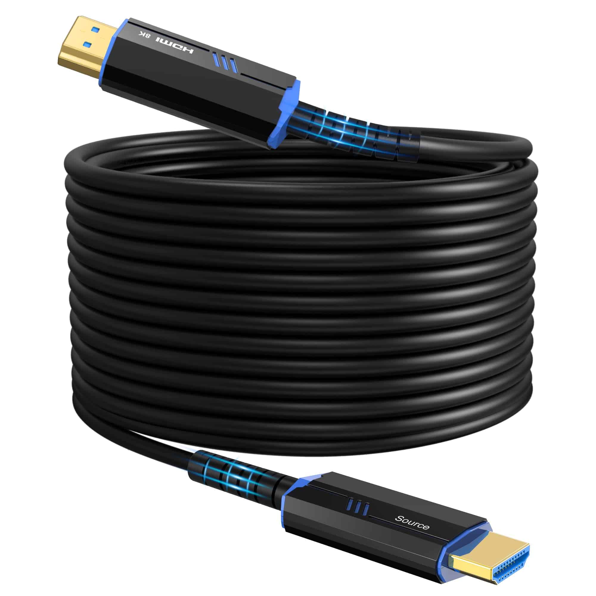 Cable de Fibra Óptica HDMI 8K de 33 pies / 10m, 8K@60hz,