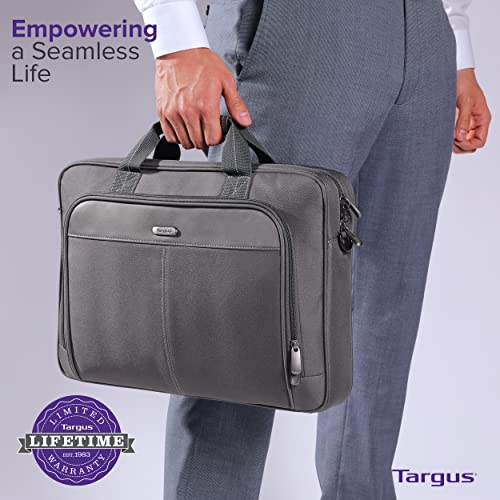 Bolsa De Laptop Targus Classic Slim De 15-16 Pulgadas, Gris - Imagen 7