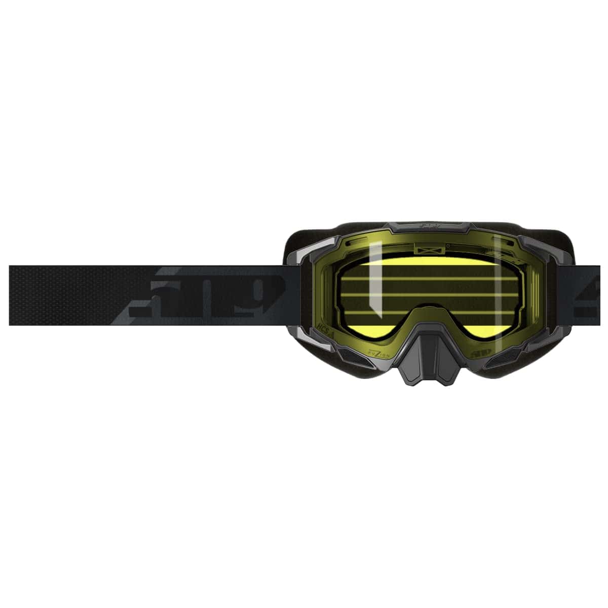 509 Sinister XL7 Fuzion Goggle (Negro con Amarillo)