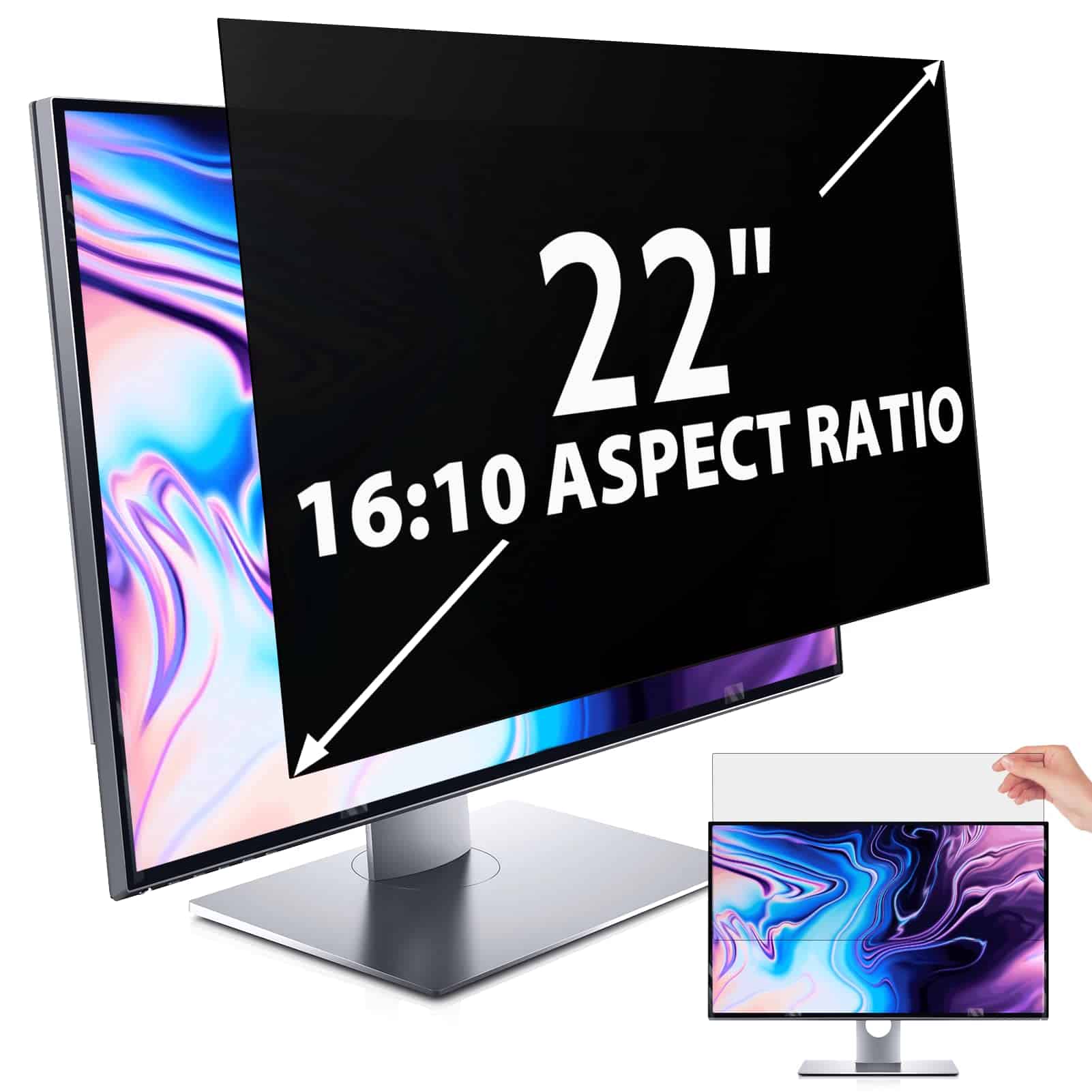 Filtro de Privacidad Peslv para Monitor de Computadora de