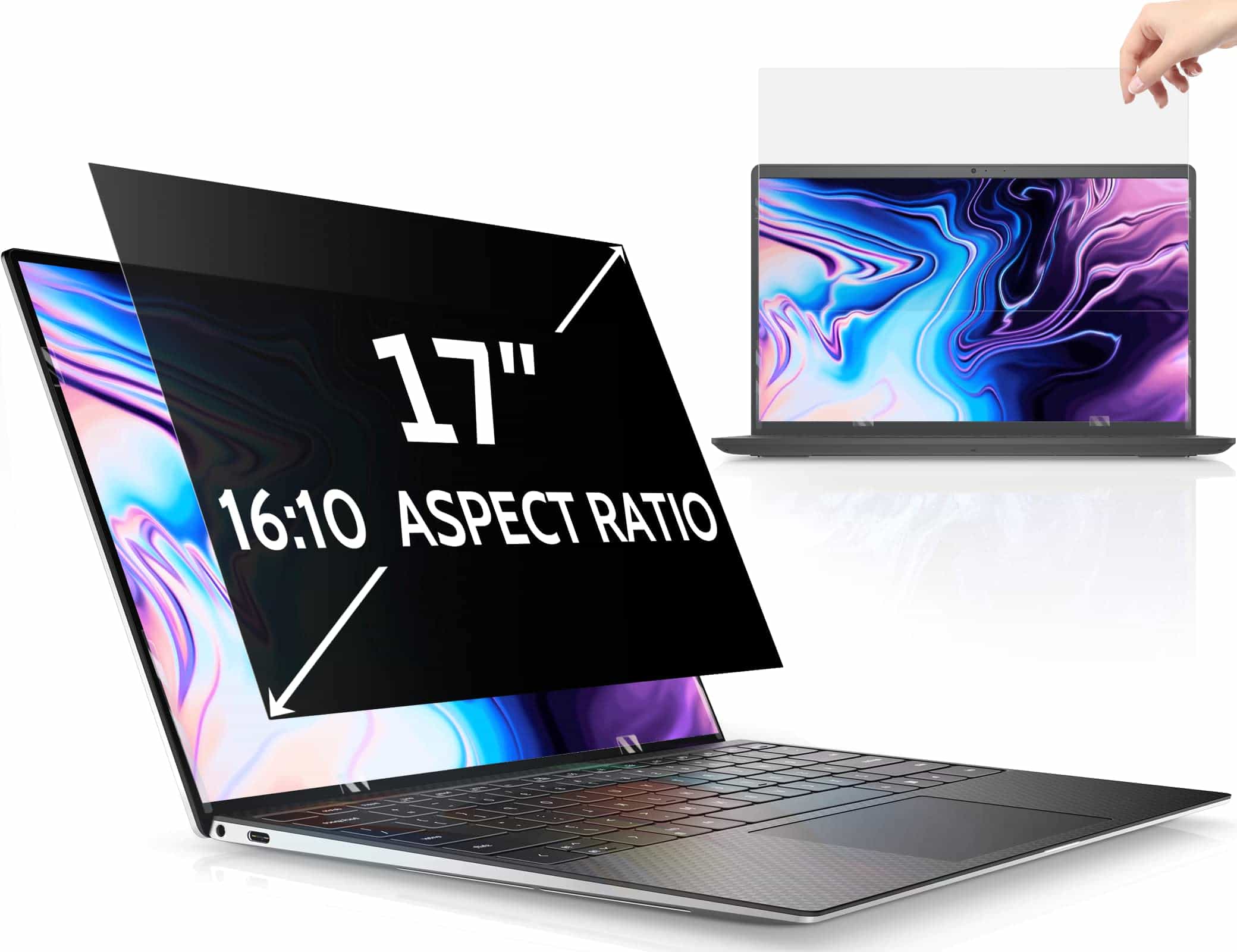 Filtro de privacidad de pantalla para laptop de 17 pulgadas
