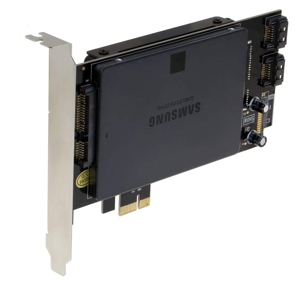 Adaptador de Montaje para 2.5 Pulgadas SSD / HDD con PCI