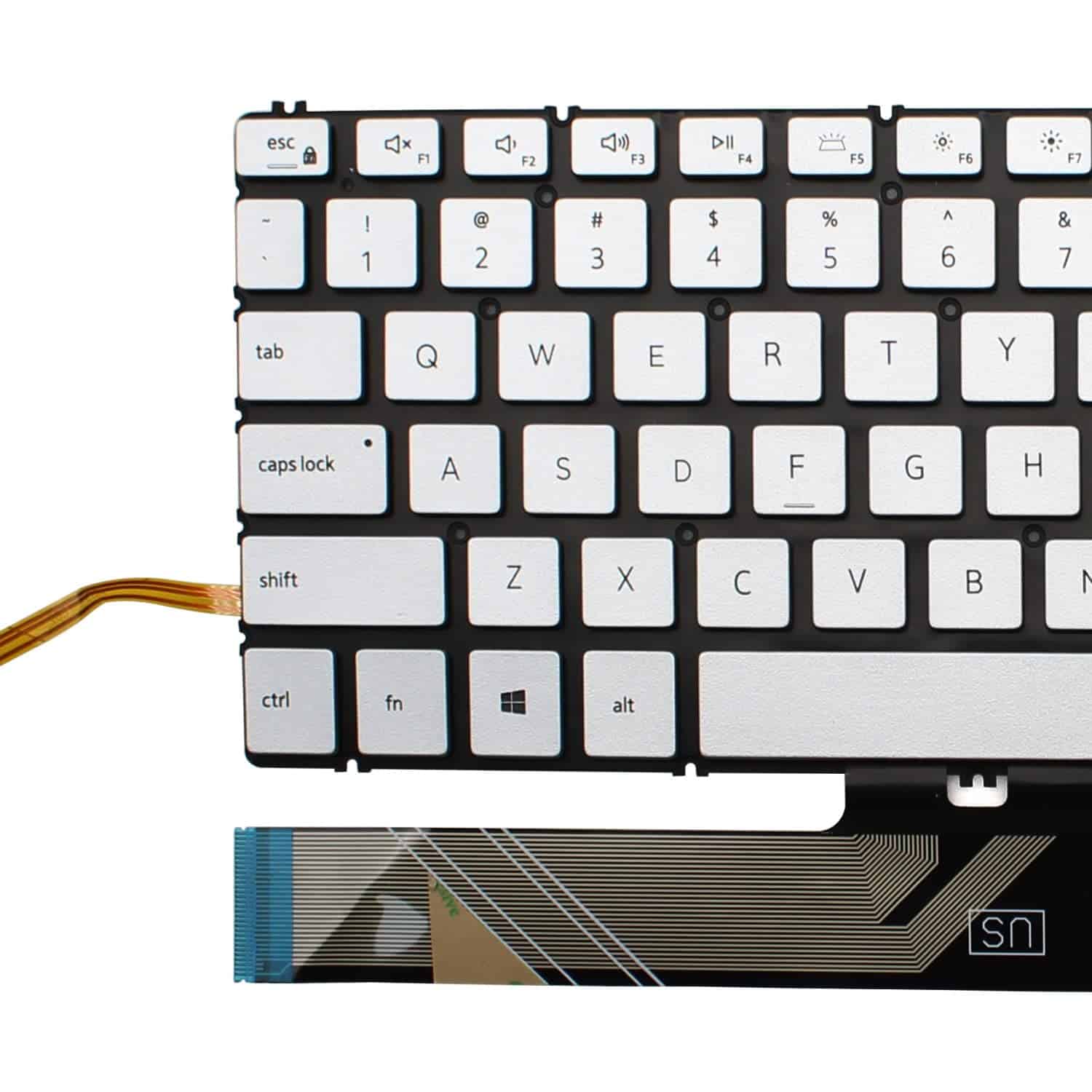 Teclado de repuesto con retroiluminación para computadora - Imagen 6