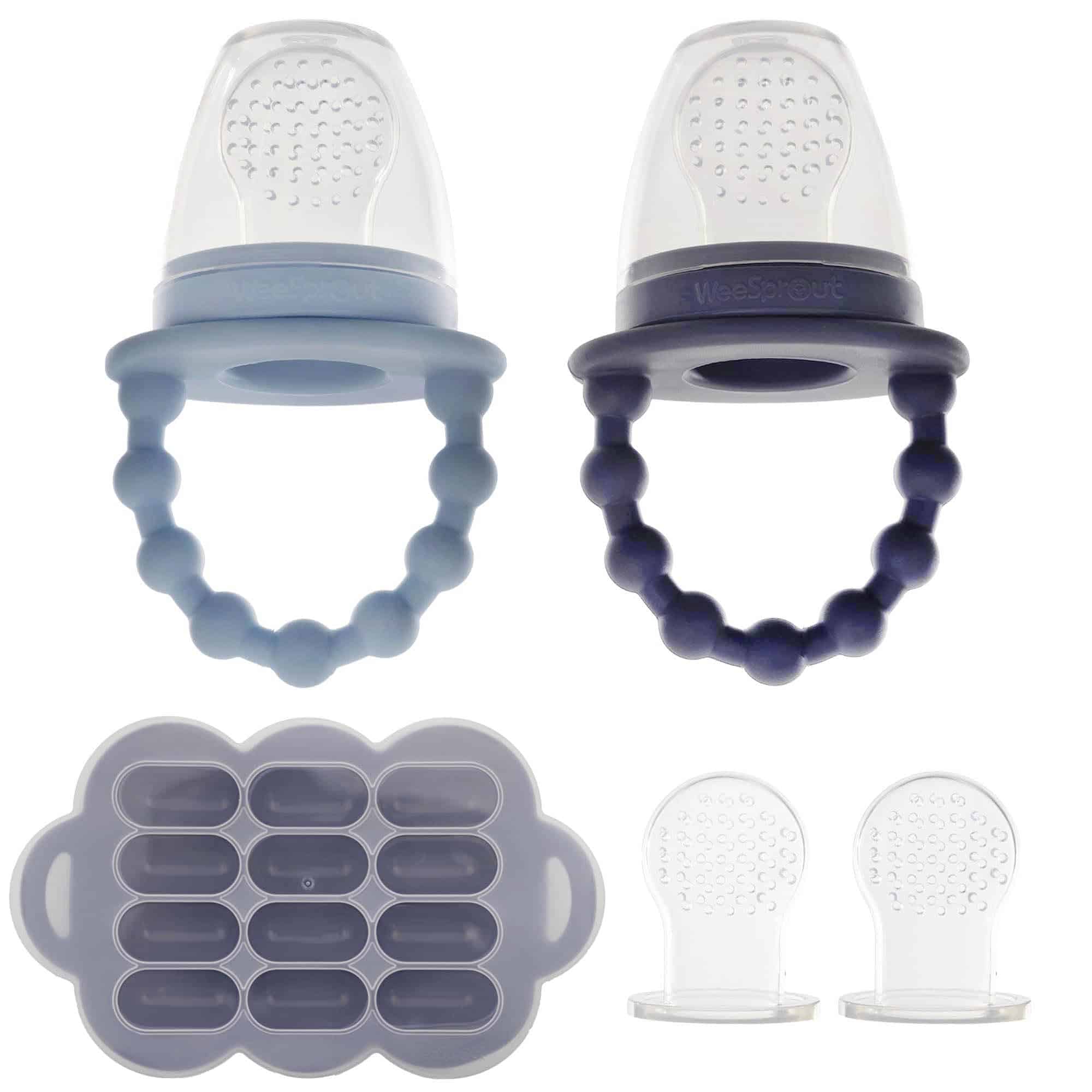 Alimentadores de alimentos para bebés de silicona WeeSprout