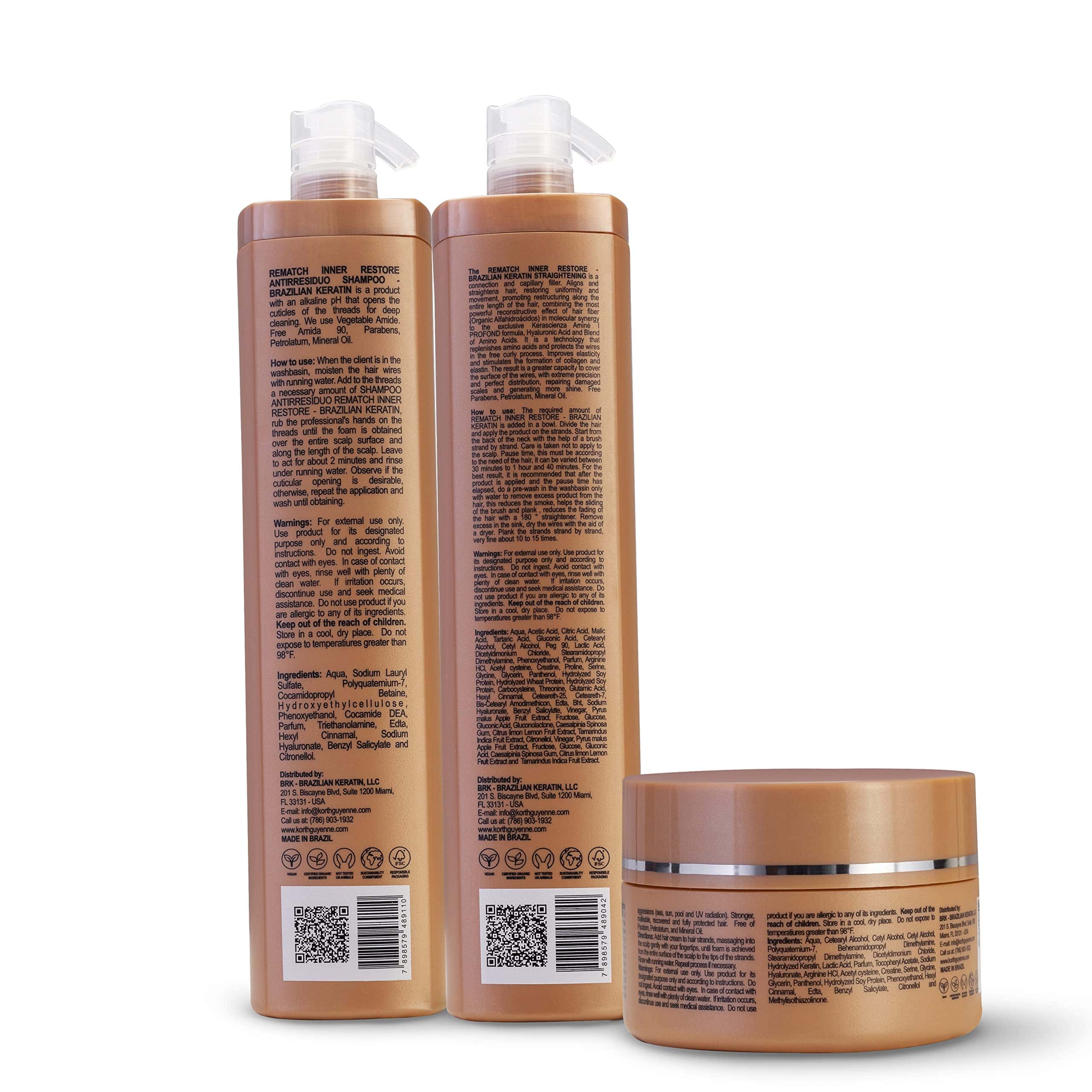 Set de Tratamientos para Alisado del Cabello Korth Guyenne - Image 3