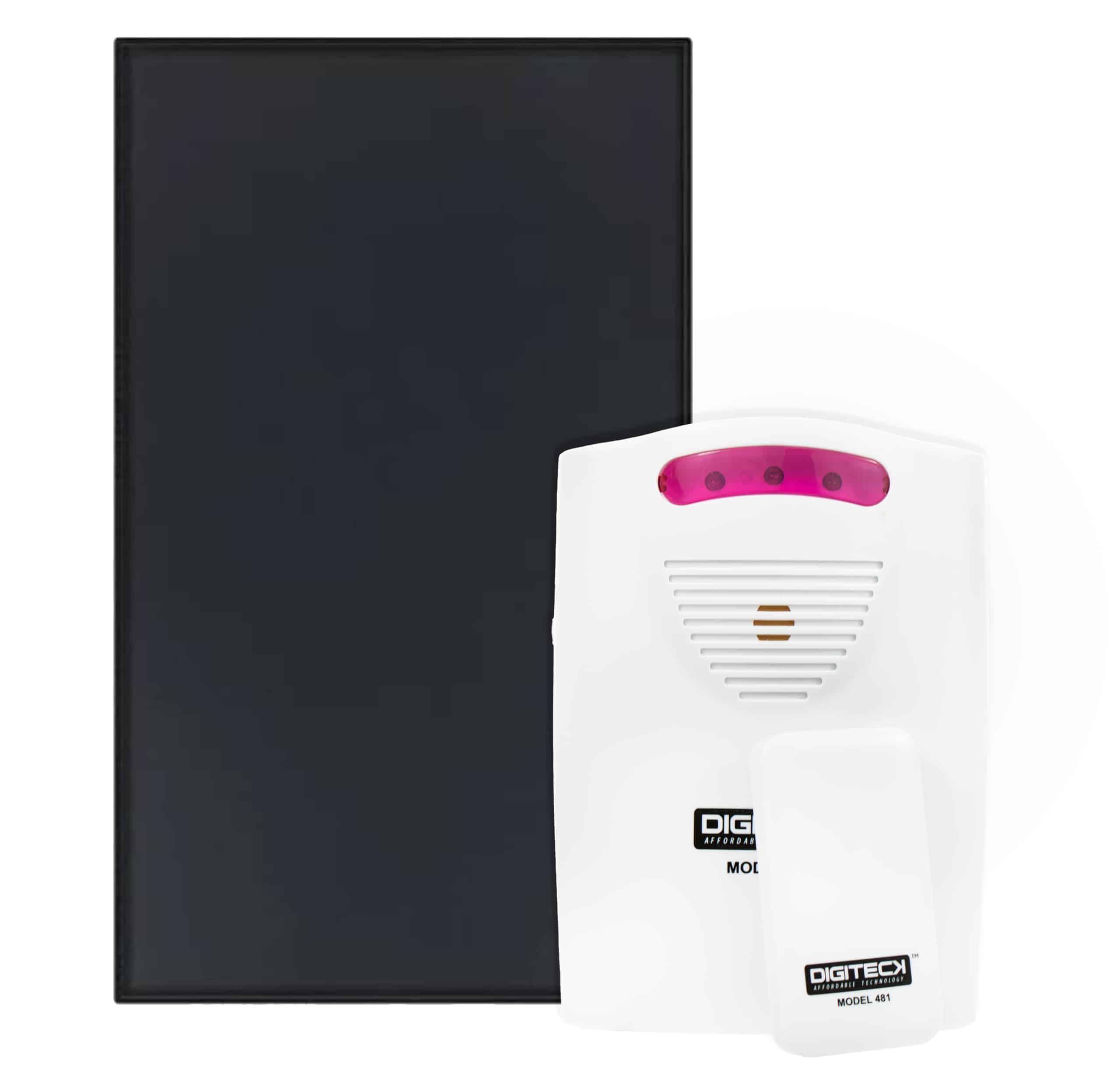Sistema de Timbre y Alarma Inalámbrico con Tapete de