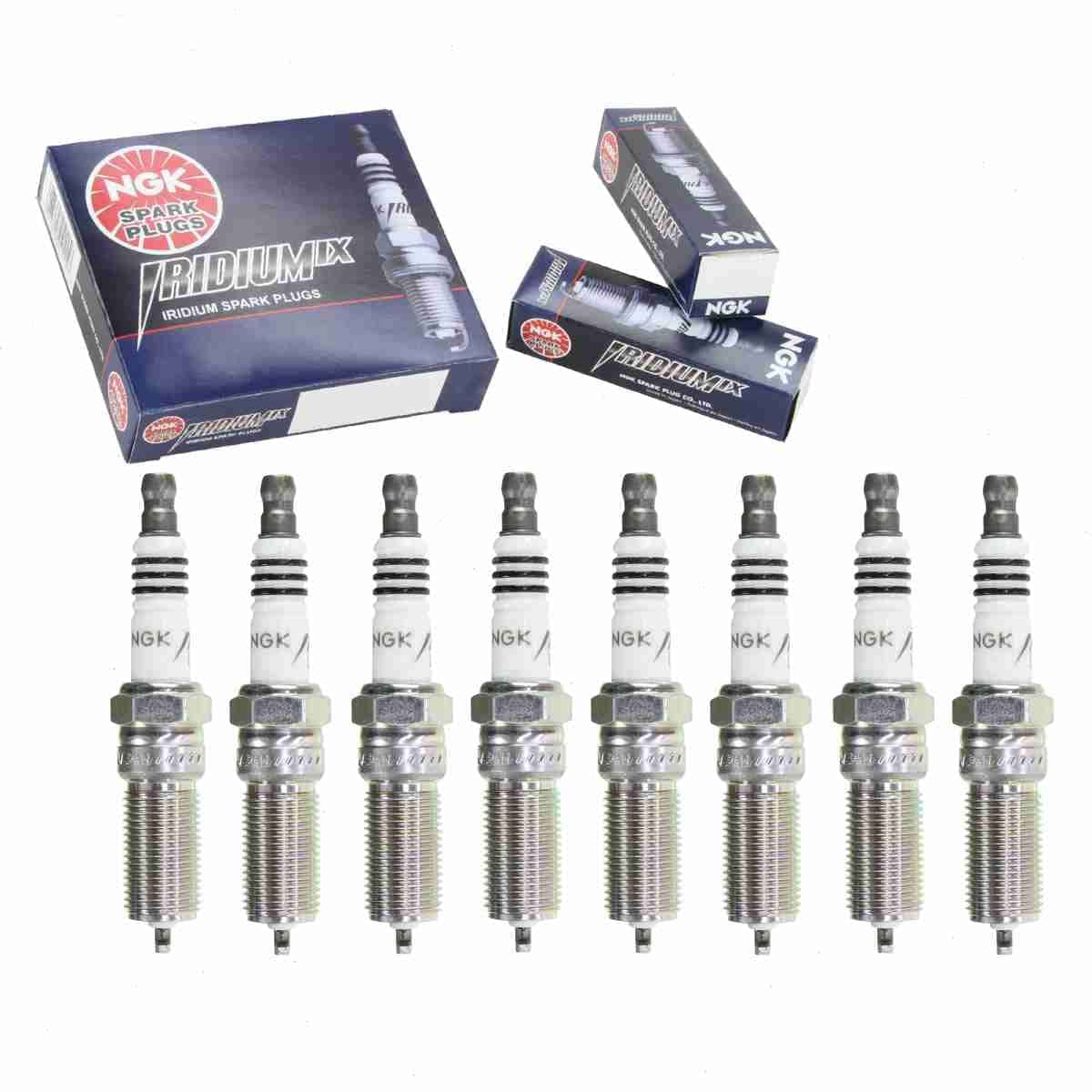 Set de 8 bujías de iridio NGK compatibles con GMC Sierra