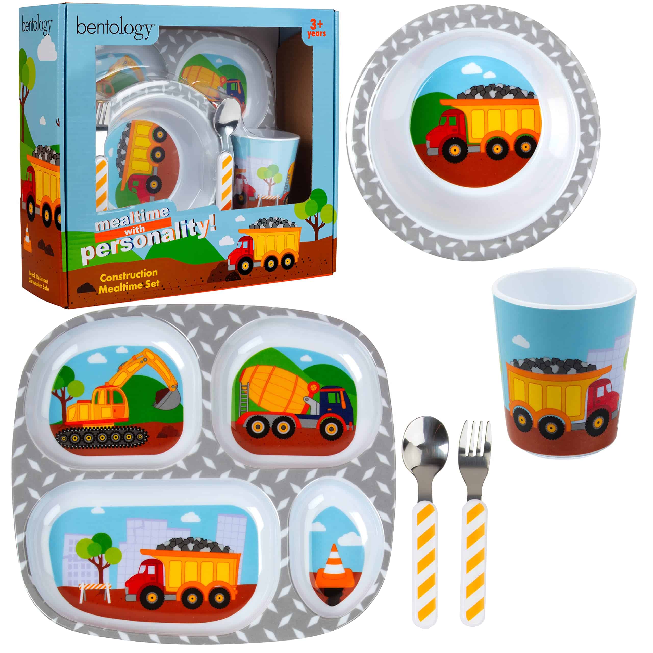 Set de 5 piezas para la hora de la comida con temática de