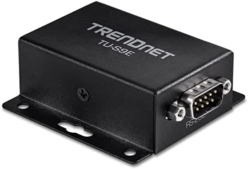 Switch Ethernet Trendnet TU-S9E Serial a IP Ethernet -Negro