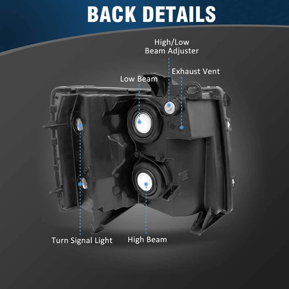 Conjunto de faros AXLAHA 2007-2014 para 2007-2013 Chevy - Imagen 5