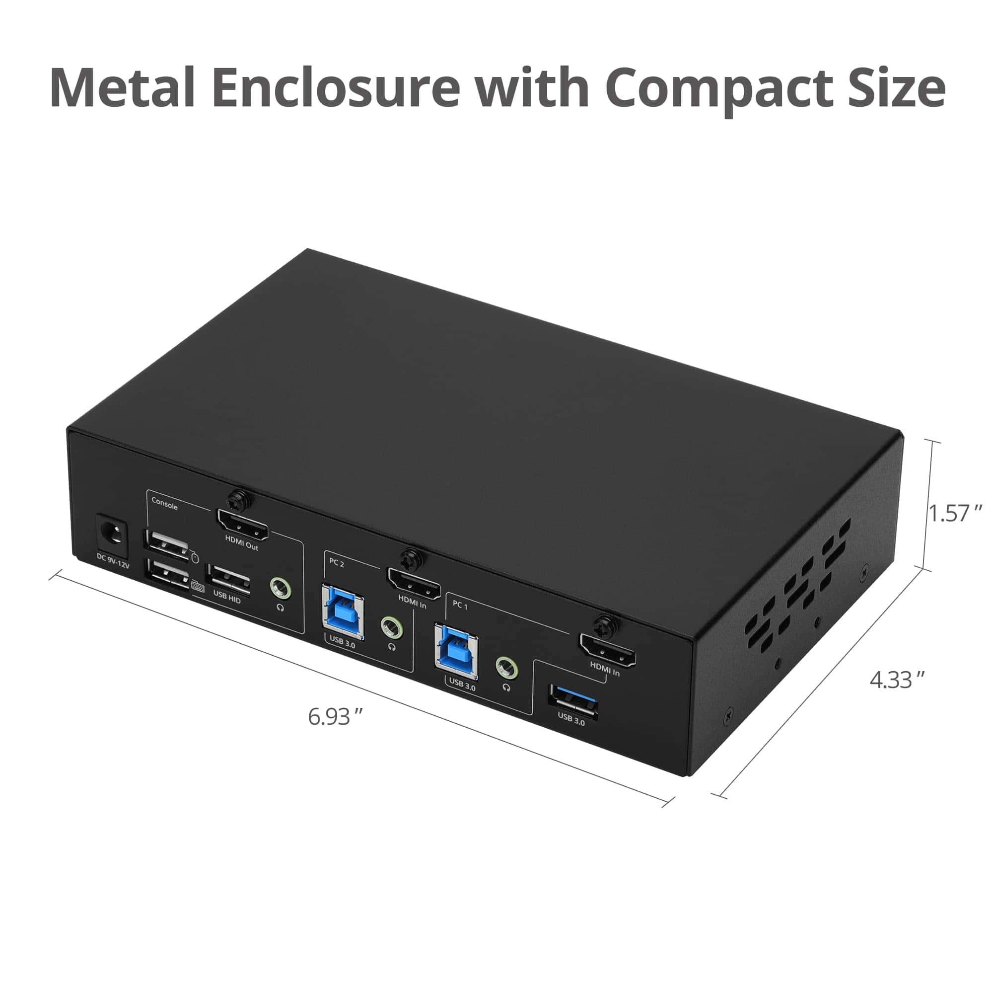 Switch KVM de 2 Puertos 4K HDMI con Picture-by-Picture - Image 9