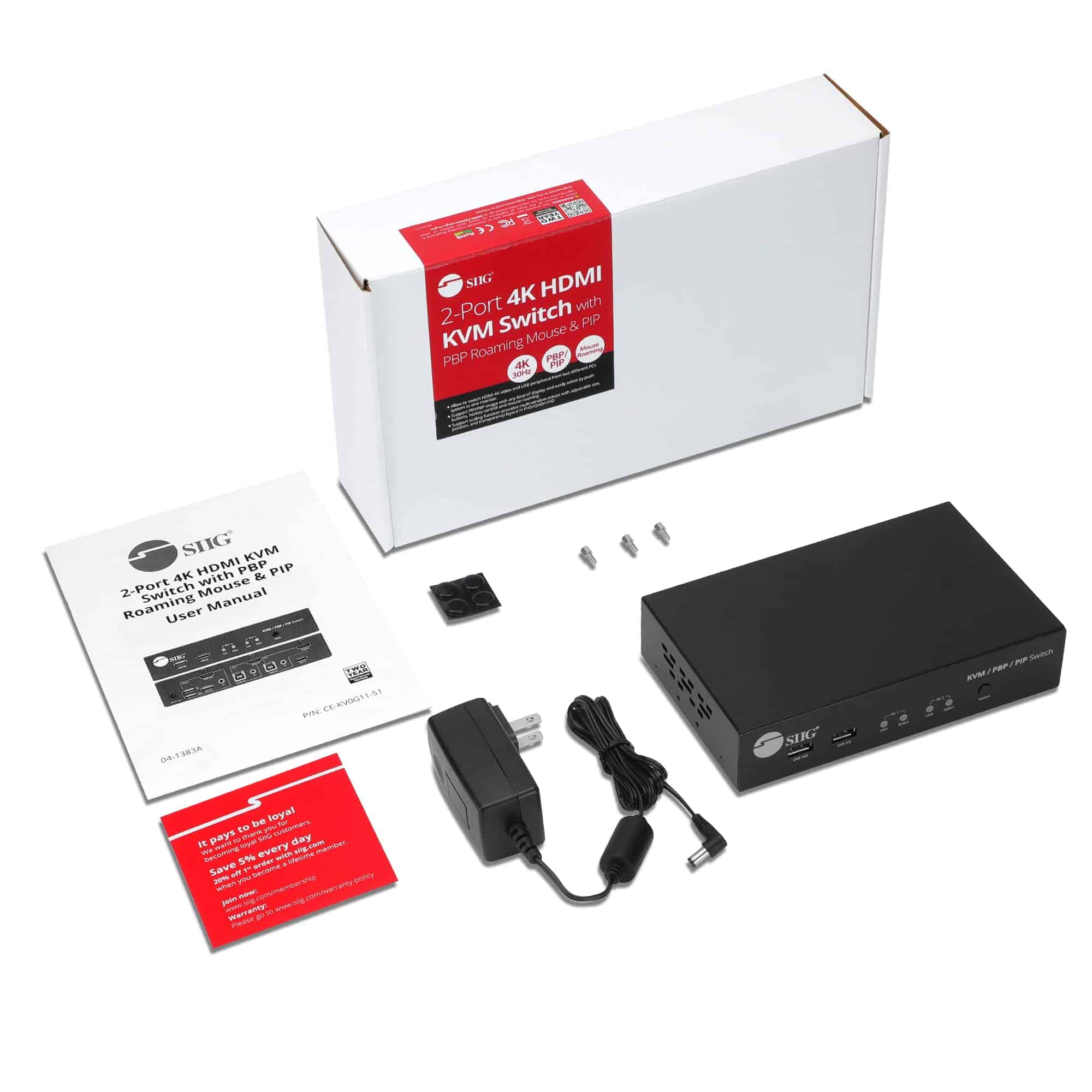 Switch KVM de 2 Puertos 4K HDMI con Picture-by-Picture - Image 10
