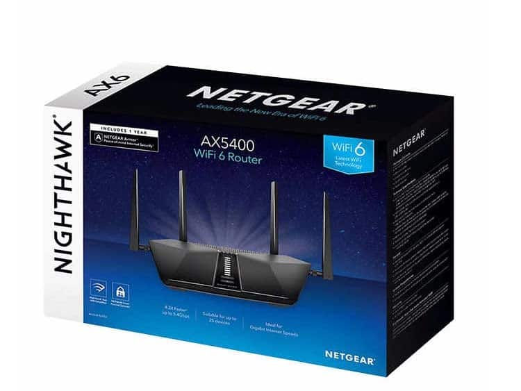 Router WiFi Netgear RAX54S-100NAS Nighthawk AX6 AX5400 - Imagen 4