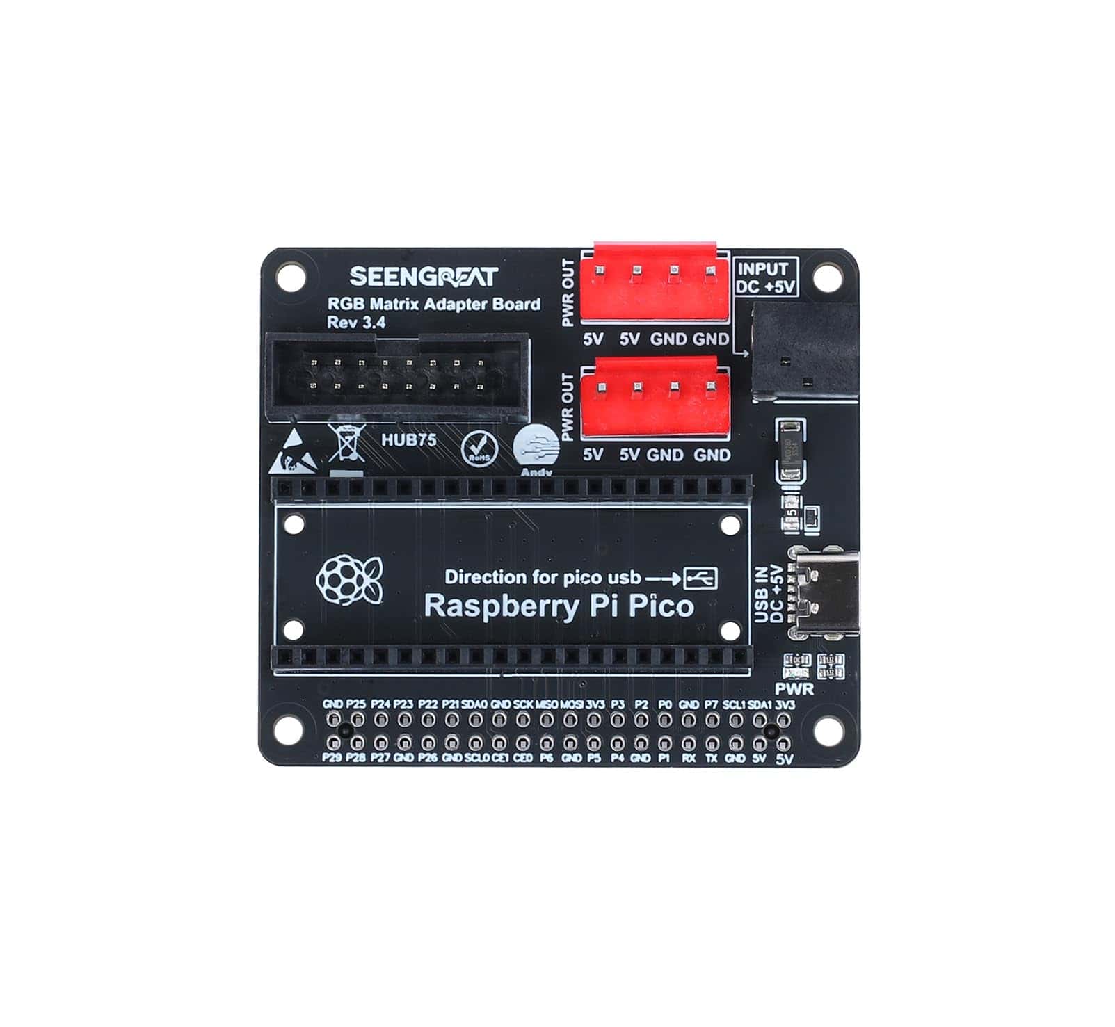 Adaptador De Tablero De Matriz Rgb Xicoolee Para Placas - Image 3