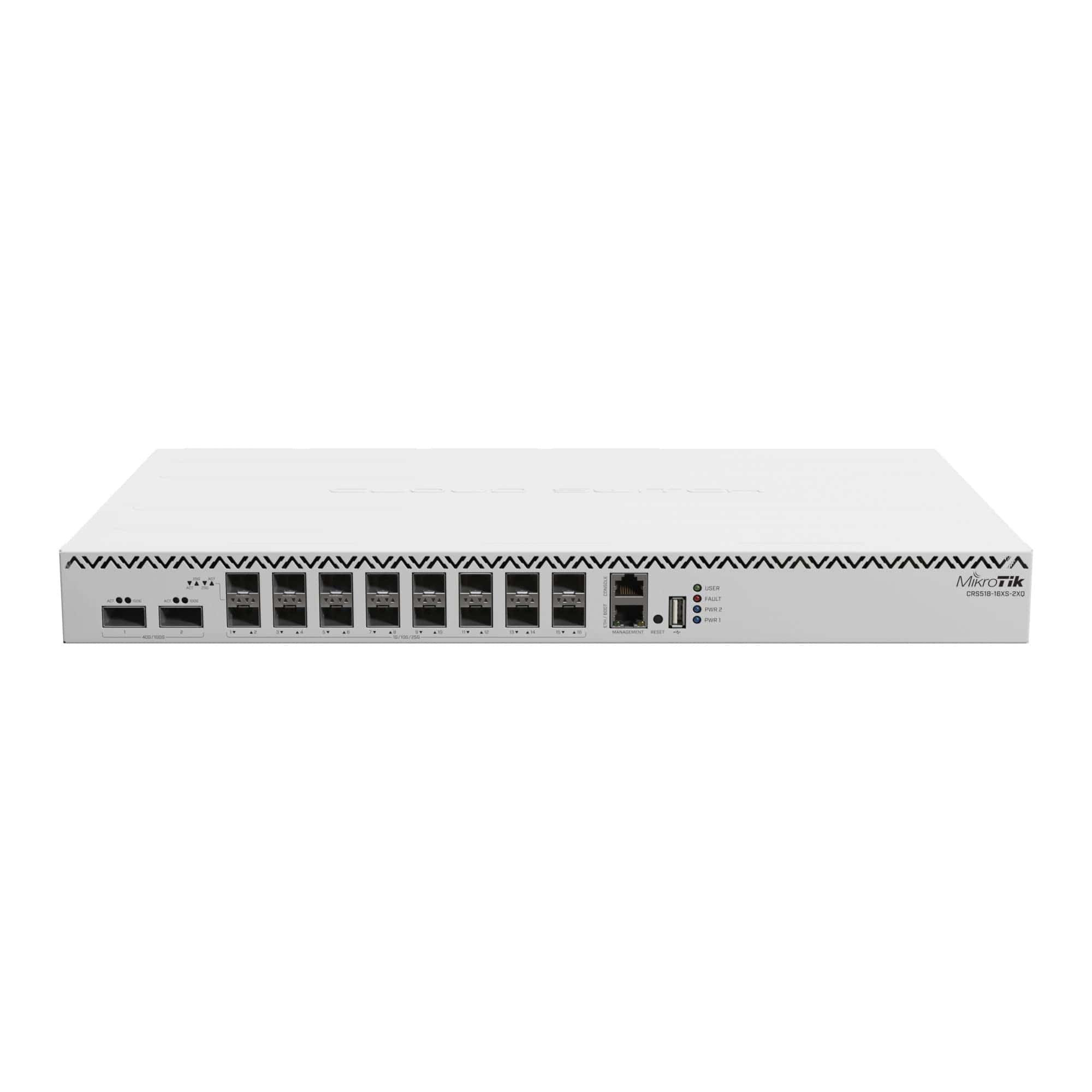 MikroTik CRS518-16XS-2XQ-RM Cloud Router Switch 650MHz 64MB