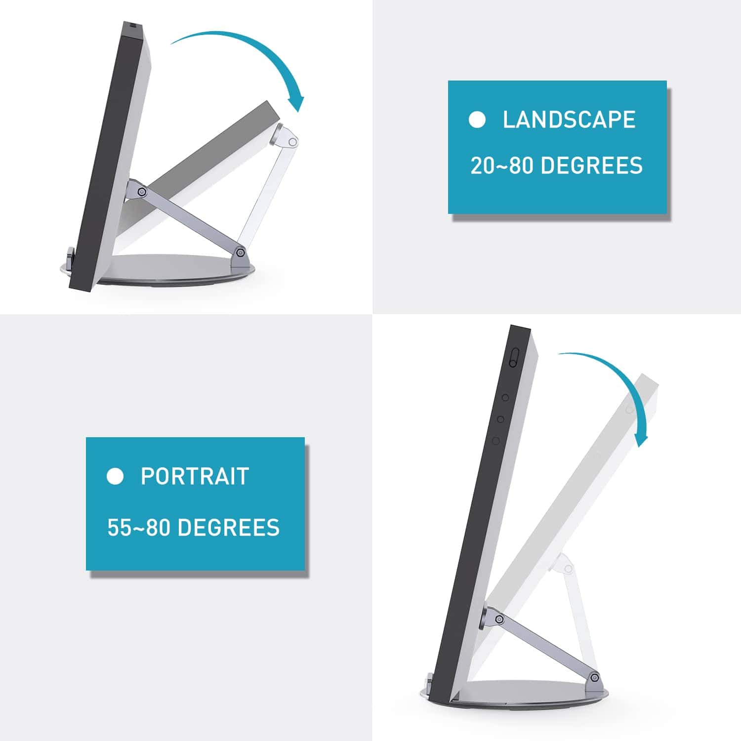 Soporte inclinable y giratorio Letlar para Echo Show 15, - Imagen 7