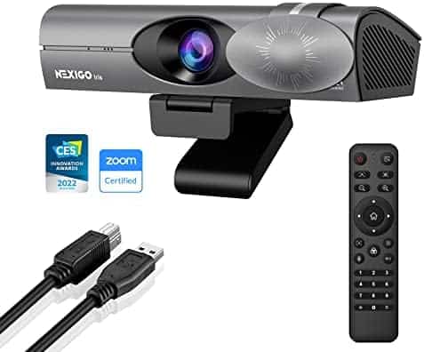 Webcam NexiGo Zoom Óptico Full HD USB Cancelación de Ruido