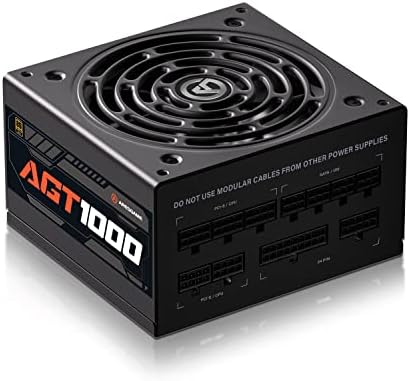 Fuente de Alimentación ARESGAME ATX 1000W Modular 80+ Gold