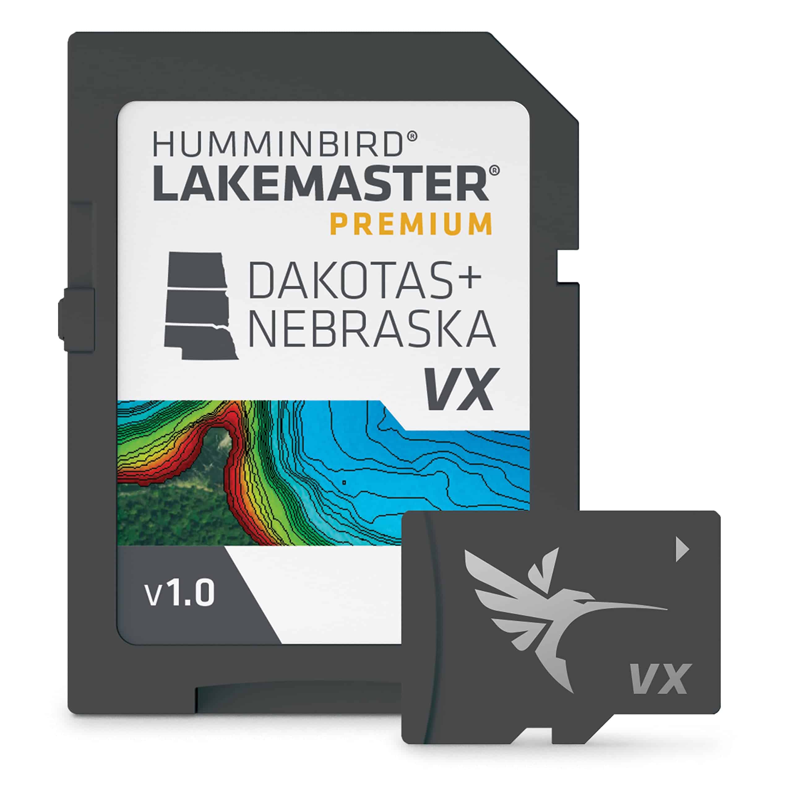 Humminbird 602001-1 LakeMaster Premium - Dakotas + Nebraska