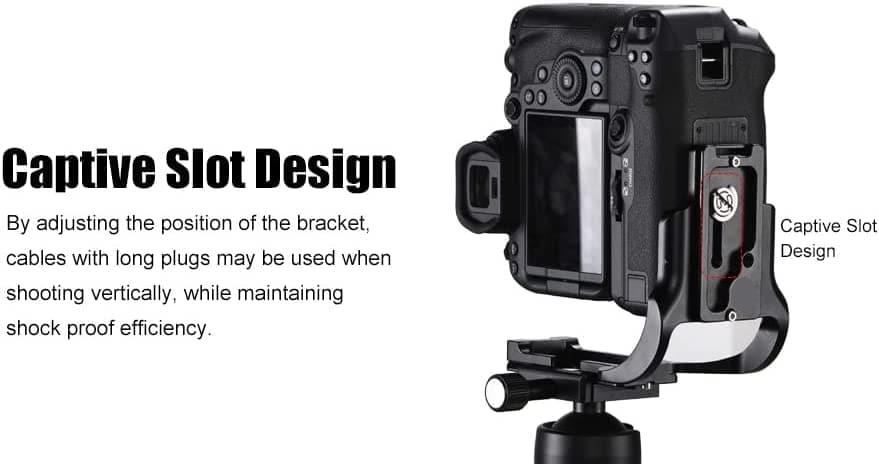 SUNWAYFOTO PCL-R5G II L Plate para Canon EOS R5 IV Cámara - Image 6