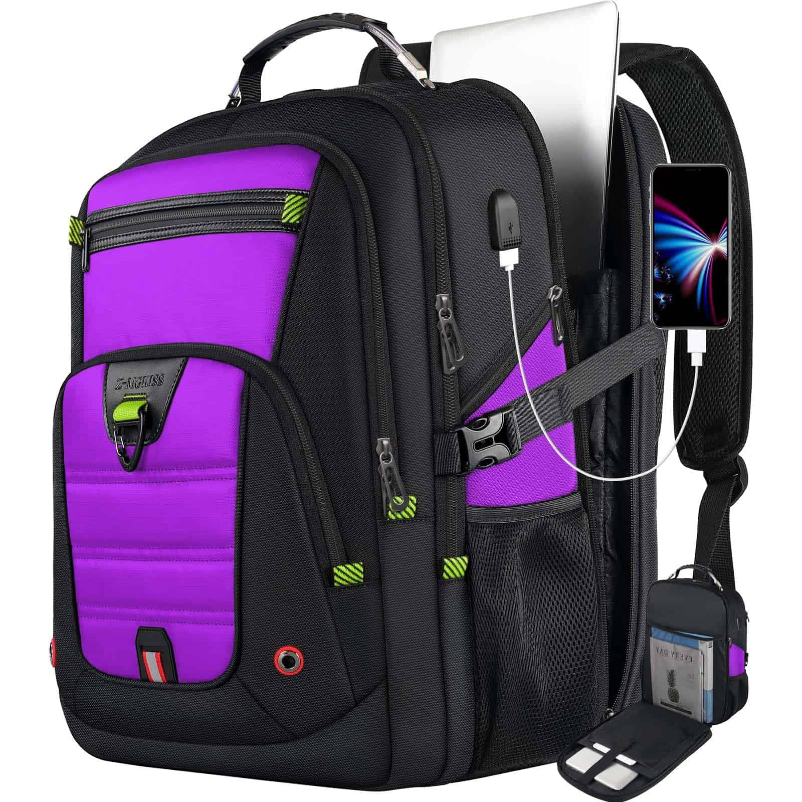 Mochila de Viaje Z-MGKISS 52L para Mujeres, Gran Mochila