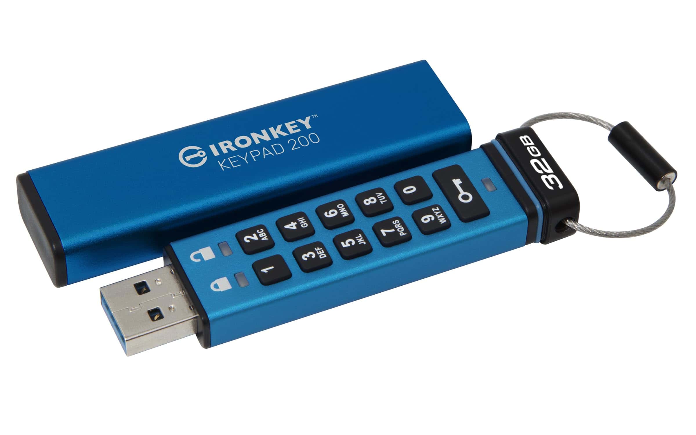 Kingston Ironkey Keypad 200 32GB USB Cifrado | Teclado