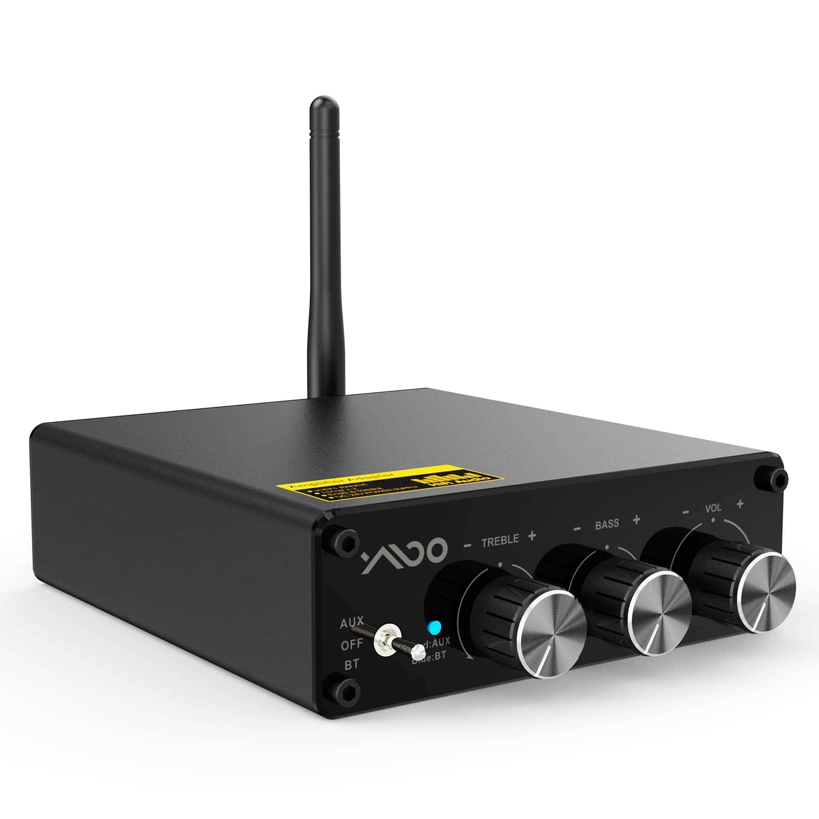 Amplificador Bluetooth 5.3 de 2 Canales para Subwoofer