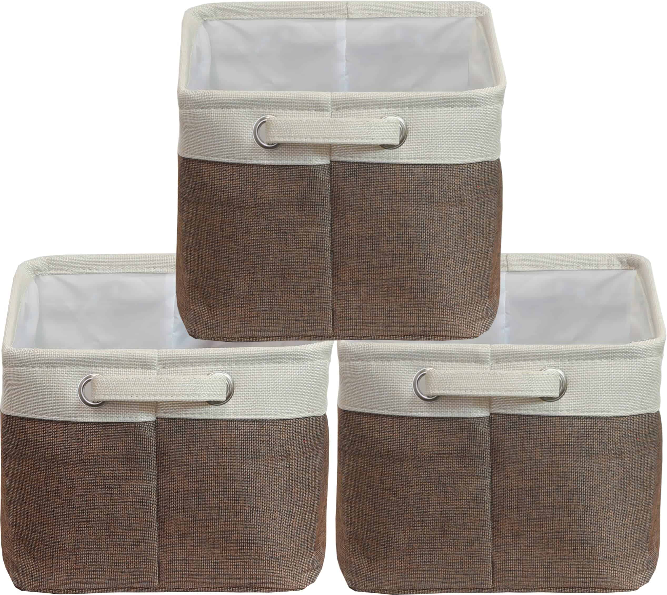 Caja de almacenamiento de tela grande de Simple Houseware, - Image 5