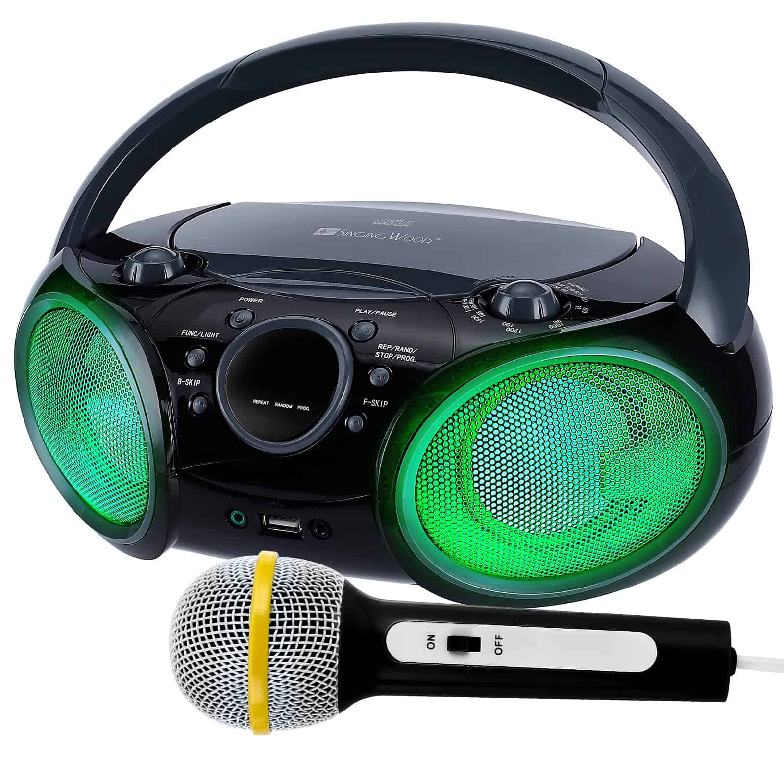 Sistema de Karaoke Portátil SingingWood NP030AB-GK,