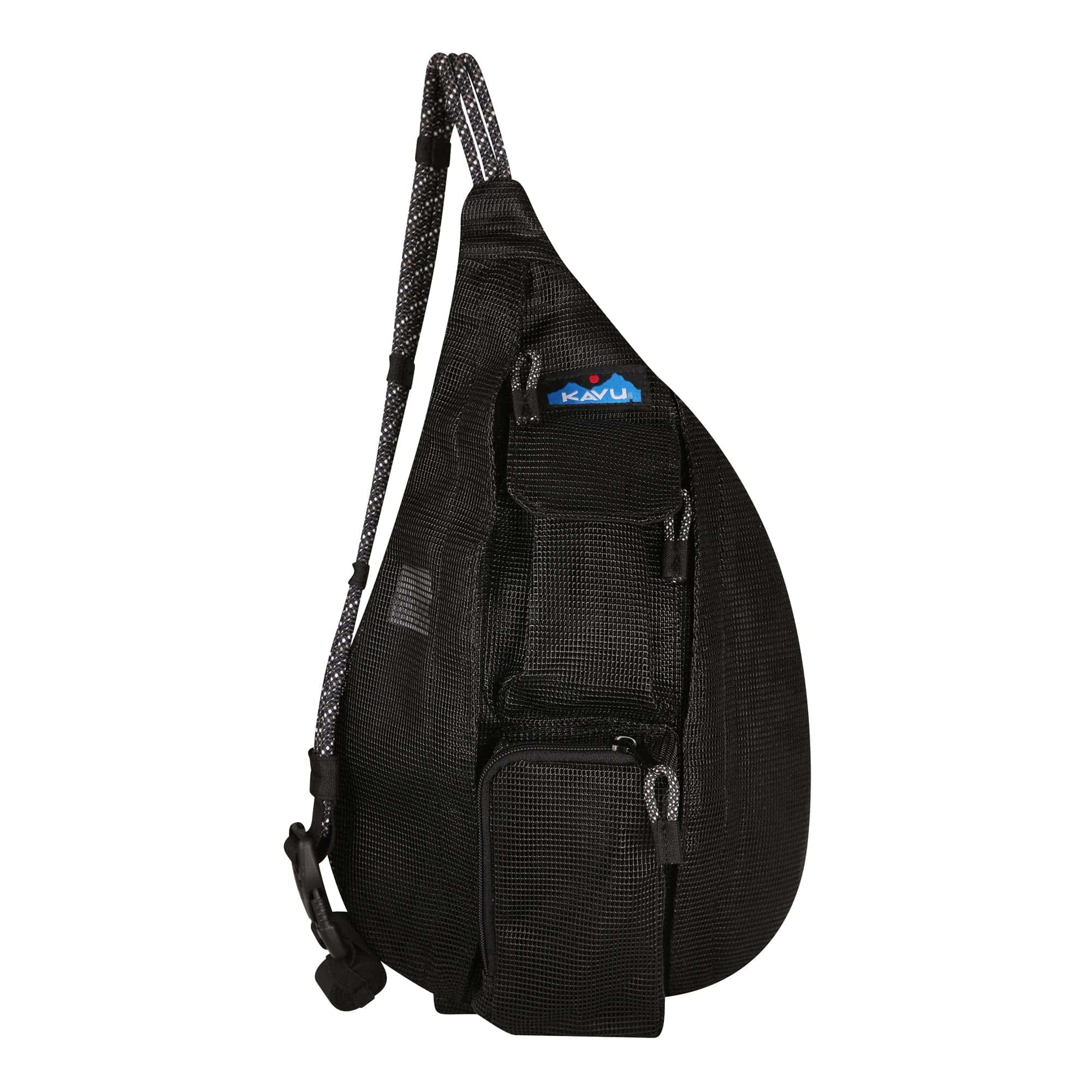Bolso Mini Cruzado De Malla Para Playa Kavu - Negro