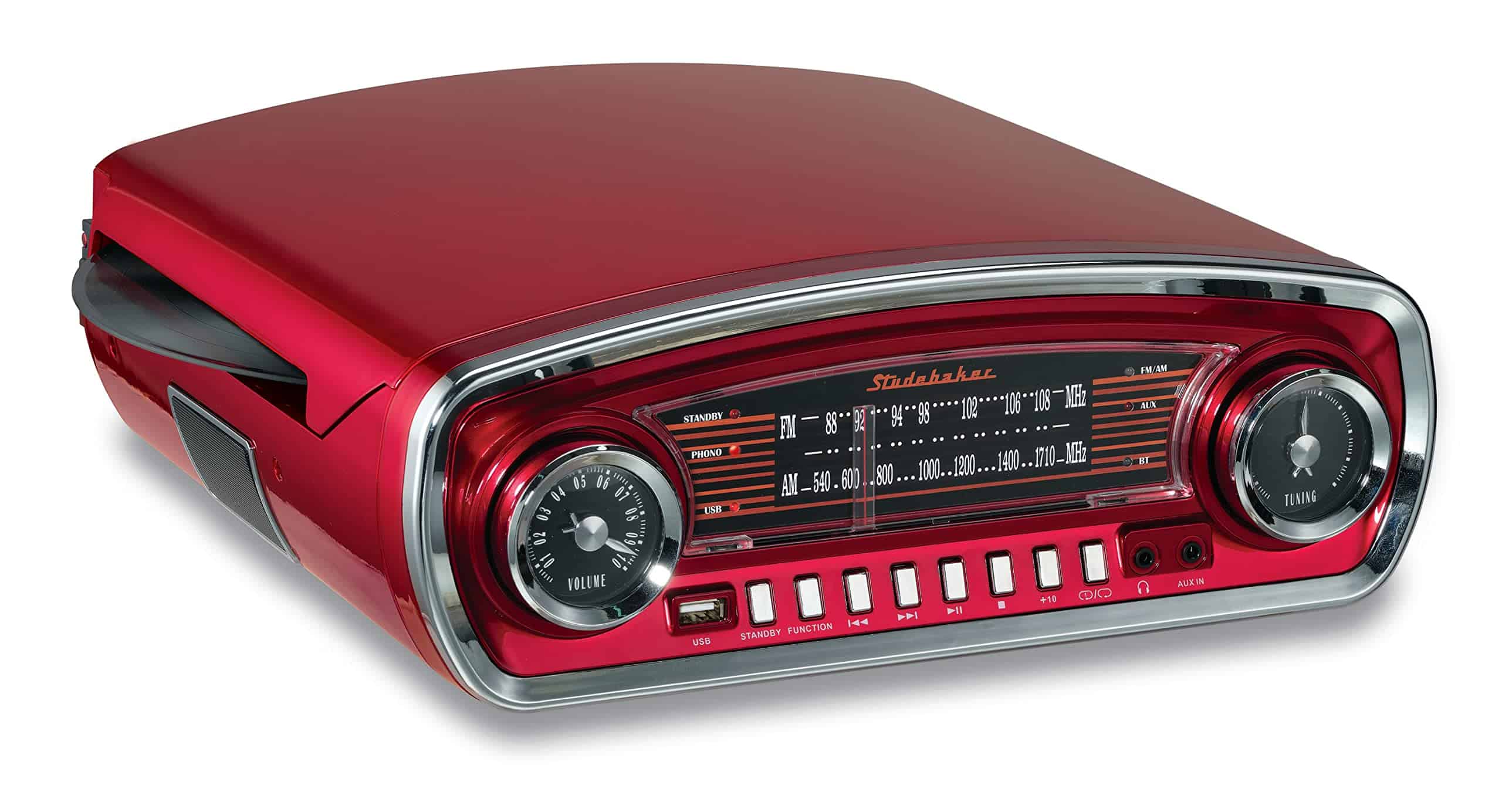 Tocadiscos Studebaker de 3 Velocidades con Control de Tono - Image 4