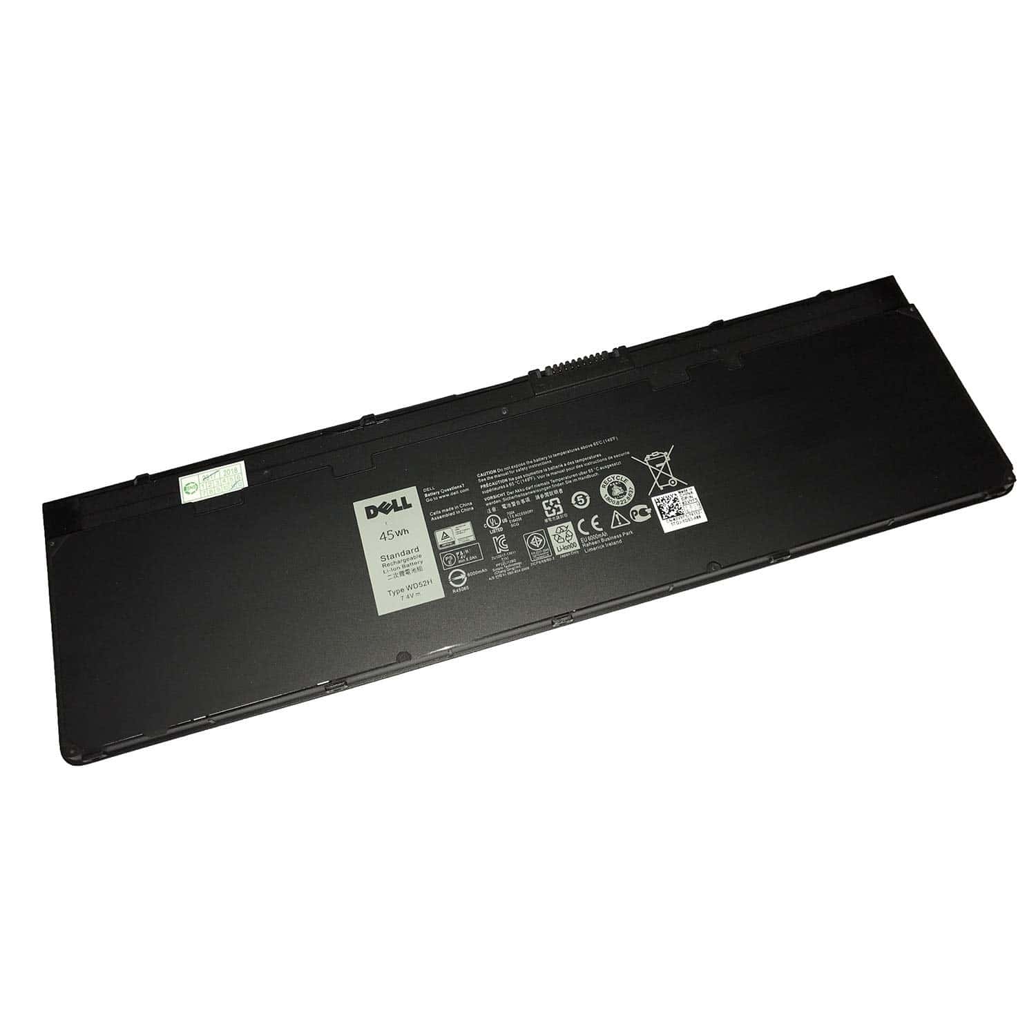 Batería recargable de 4 celdas DELL WD52H 7.4V 45Wh para