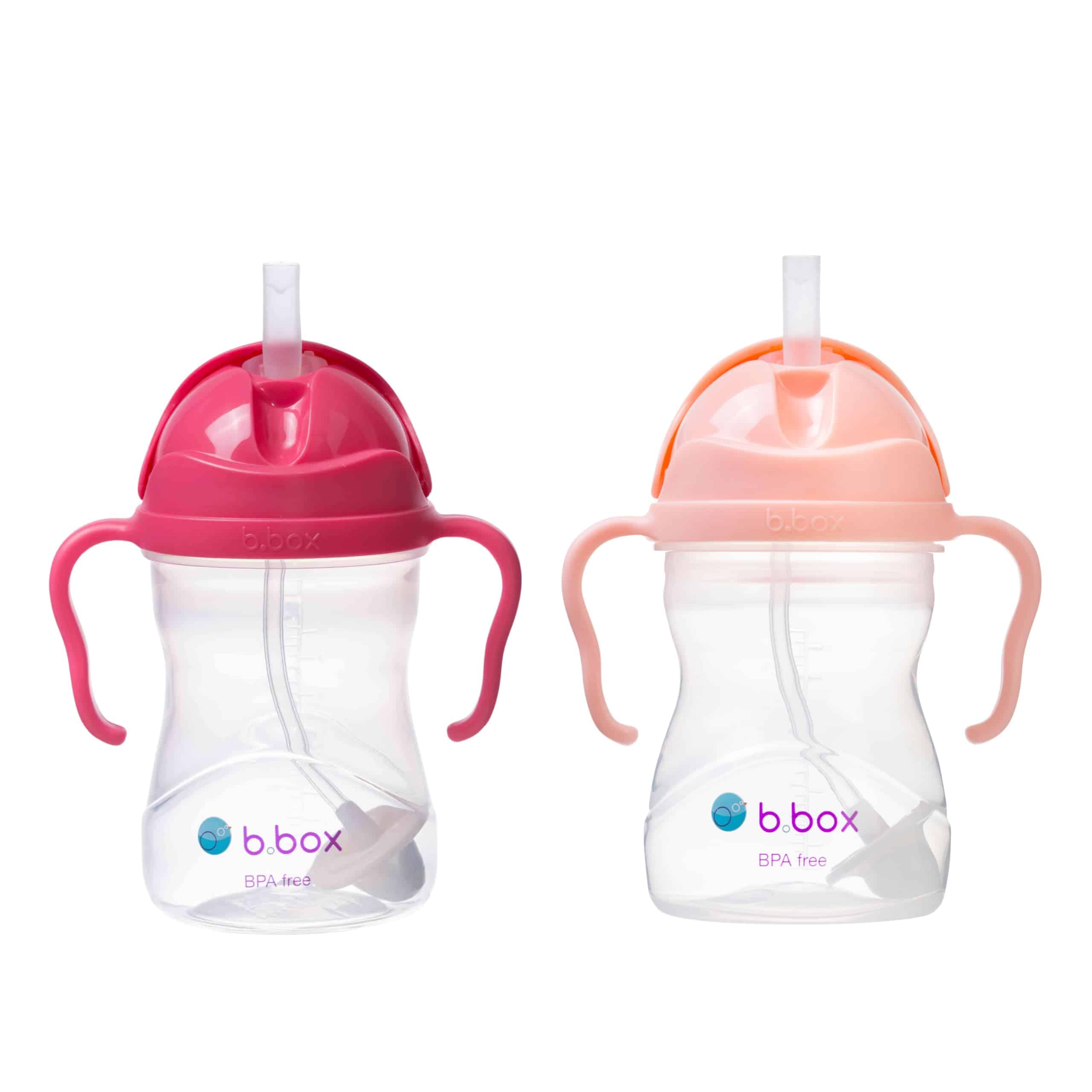 Vaso con Popote b.box (Paquete de 2). A Prueba de Fugas,