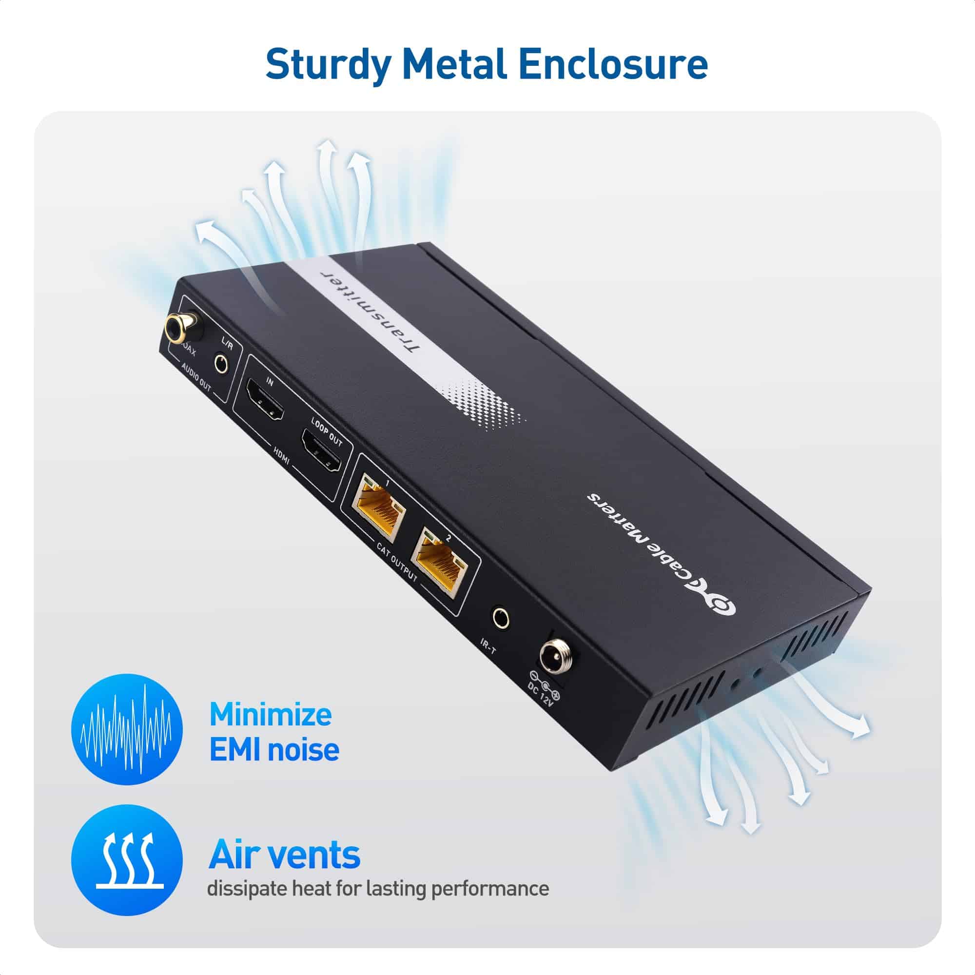 Divisor Extensor HDMI 4K@60Hz 1x2 de Cable Matters con - Image 7