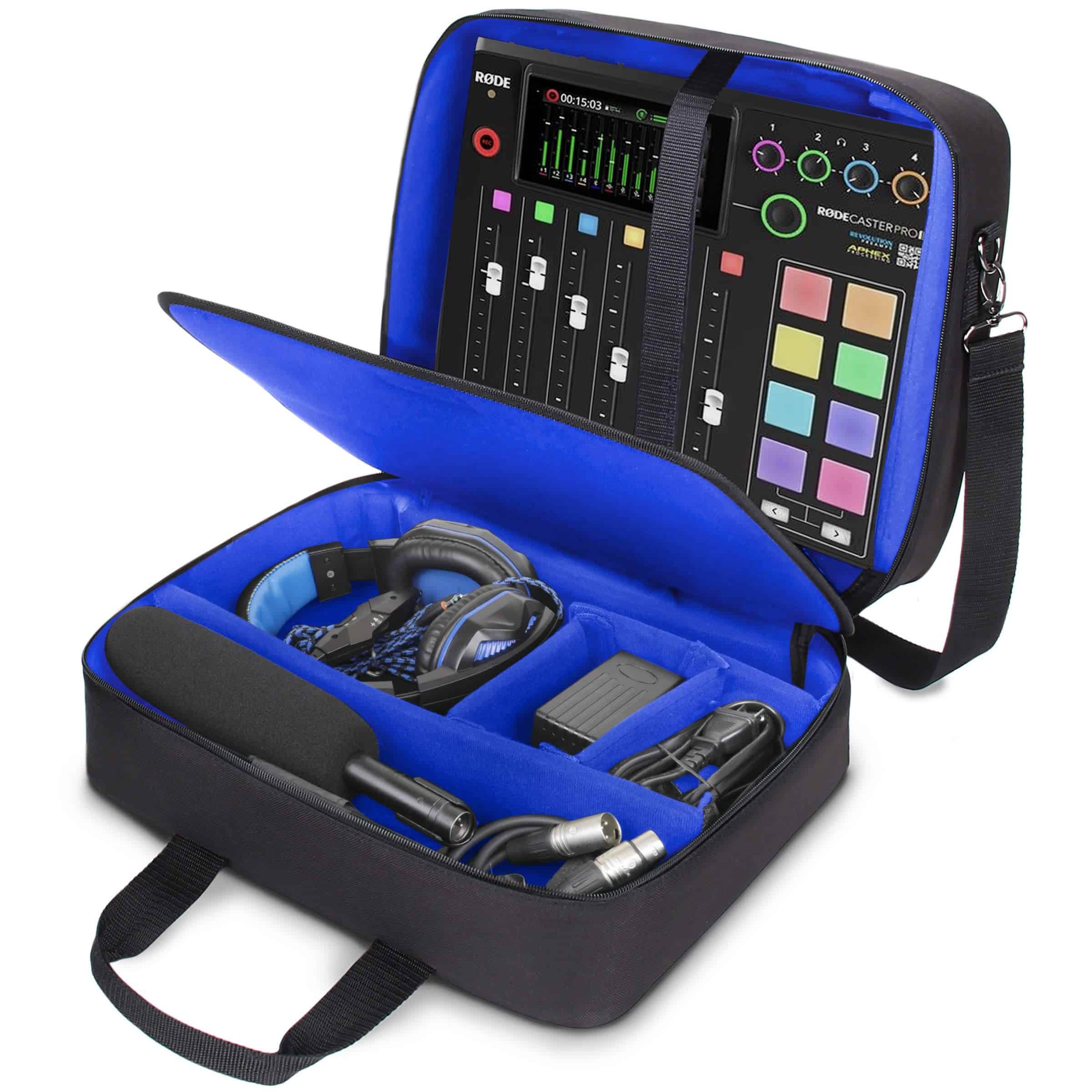 Estuche para Mezclador de Audio USA Gear - Estuche de Viaje