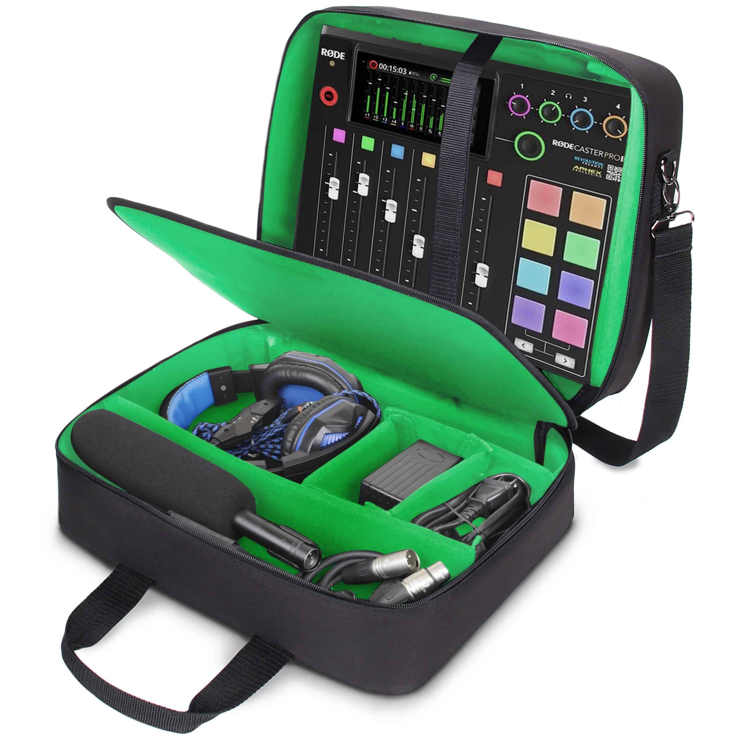 Estuche para Mezclador de Audio USA GEAR - Estuche de Viaje