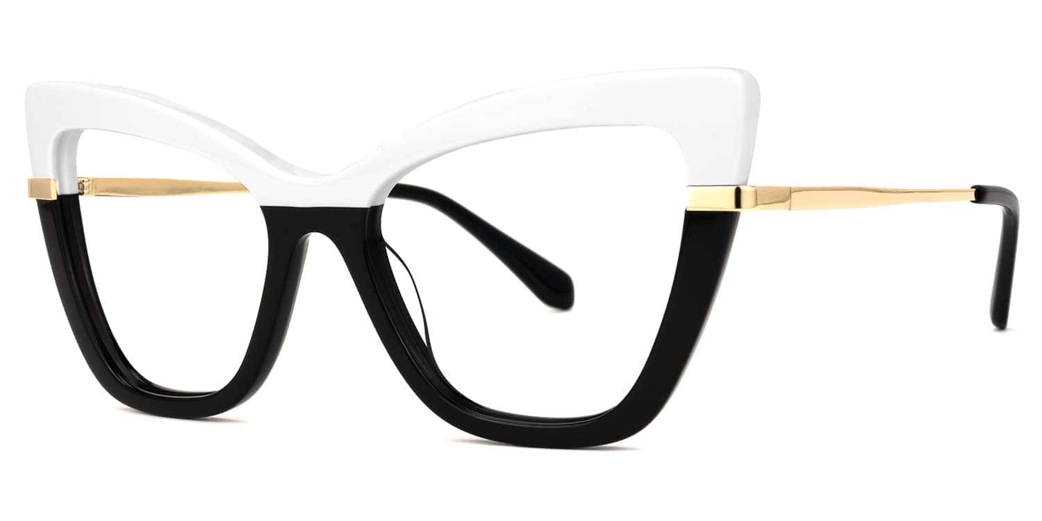 Lentes con Filtro de Luz Azul Zeelool ZWA365460-01 Cat Eye