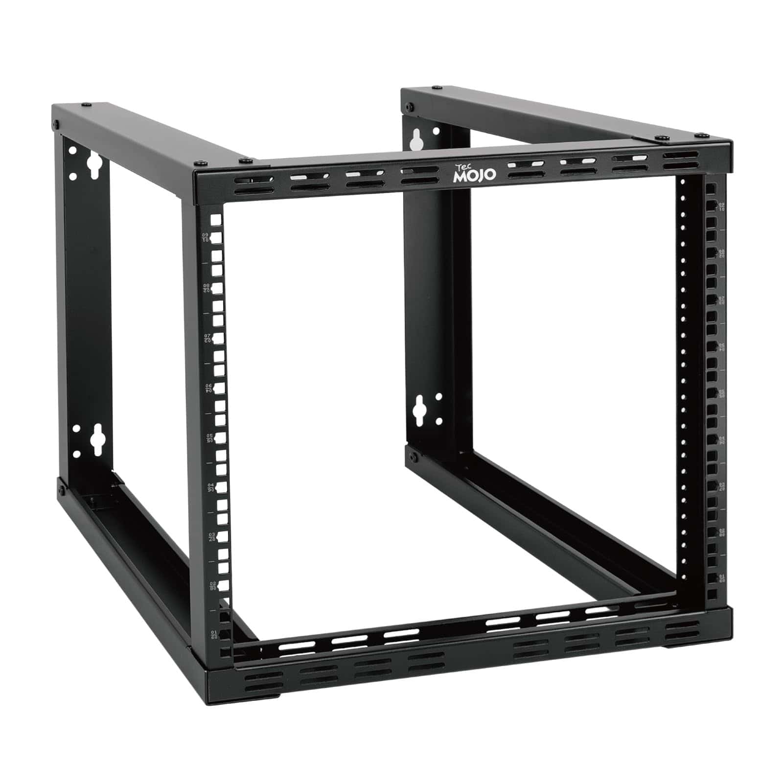 Rack de Pared Fijo Tecmojo 9U de 15.8 pulgadas de