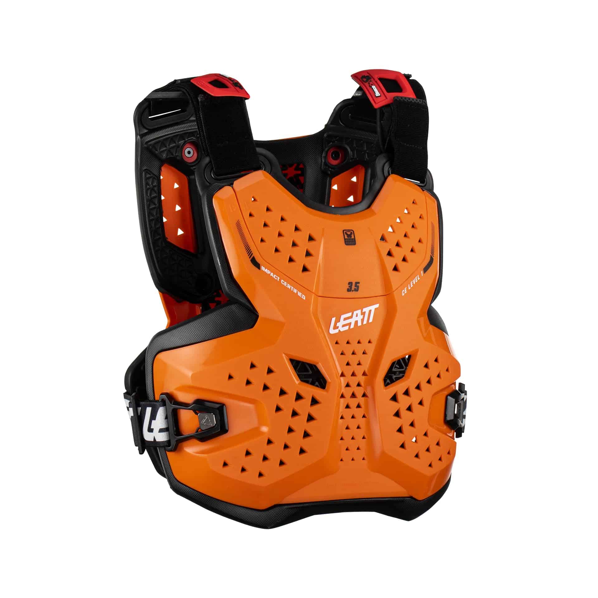 Protector de pecho Leatt 3.5 Jr Naranja/Negro #L/XL