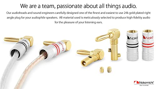 Nakamichi Excel Series Conector Banana de Oro de 24k - Image 5