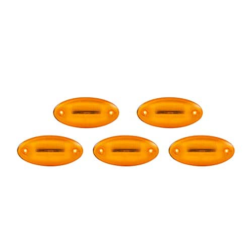 Luces de Marcador de Cabina LED EverestHD 5PCS con Lente