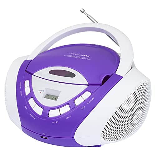 HANNLOMAX HX-320CD CD/MP3 Boombox, Radio AM/FM, Puerto USB